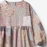 Wheat Main Kleid L/S Herdis Dress 9618 patchwork flowers