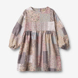 Wheat Main Kleid L/S Herdis Dress 9618 patchwork flowers