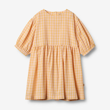 Wheat Main Kleid L/S Magda Dress 9448 yellow check