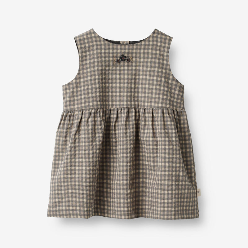 Wheat Main  Kleid Louisa | Baby Dresses 1529 autumn sky check