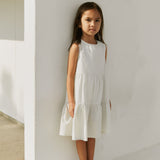 Wheat Main Kleid Luise Dress 9444 summer blue stripe