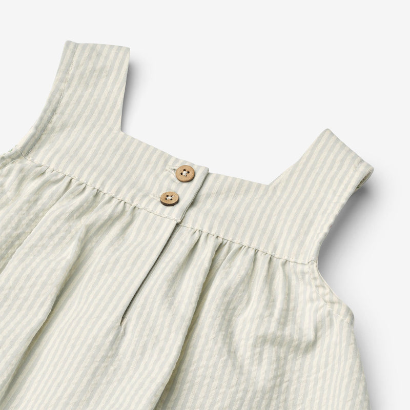 Wheat Main Kleid Rüsche Ayla Dress 9444 summer blue stripe