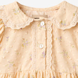 Wheat Main Kleid S/S Adele Dress 9632 barely apricot flowers