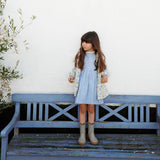 Wheat Main Kleid S/S Elma Dress 1048 blue stripe