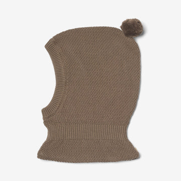 Wheat Outerwear Knit Balaclava Pomi Accessory 1138 dry wood