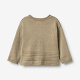 Wheat Main Knit Cardigan L/S Gunnar Cardigan 0070 gravel