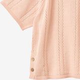 Wheat Main Strickpullover S/S Vilna Pullover 2400 powder