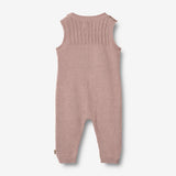 Wheat Main Knit Romper Vigge | Baby Suit 1135 dry rose