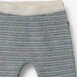 Wheat Main Knit Trousers Neel Trousers 9948 bluey