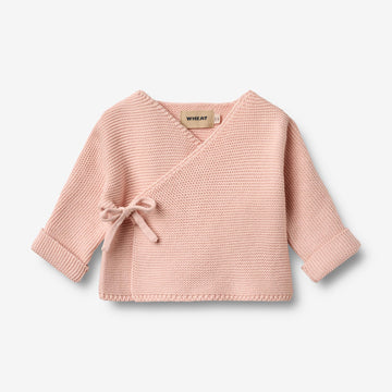 Wheat Main Strick Wickel-L/S Siva Cardigan 2400 powder