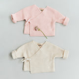 Wheat Main Strick Wickel-L/S Siva Cardigan 3336 sandshell