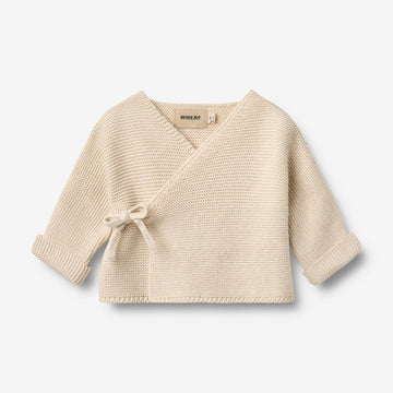 Wheat Main Strick Wickel-L/S Siva Cardigan 3336 sandshell