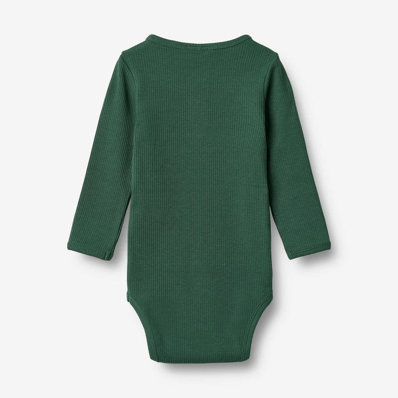 Wheat Main Körper L/S Benny Underwear/Bodies 1145 green tea