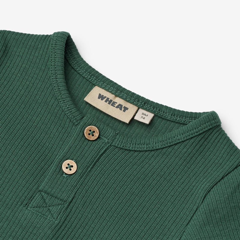 Wheat Main Körper L/S Benny Underwear/Bodies 1145 green tea