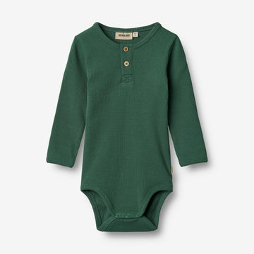 Wheat Main Körper L/S Benny Underwear/Bodies 1145 green tea