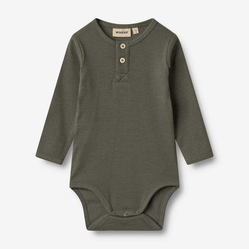 Wheat Main Körper L/S Benny Underwear/Bodies 9576 winter forest