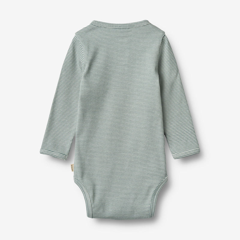Wheat Main Körper L/S Benny Underwear/Bodies 9442 stormy sea stripe