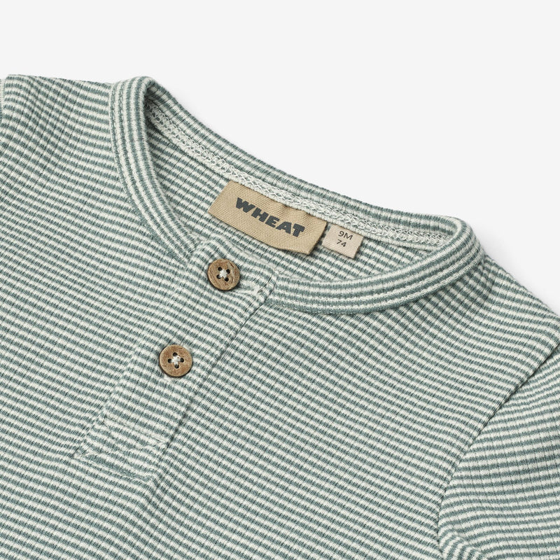 Wheat Main Körper L/S Benny Underwear/Bodies 9442 stormy sea stripe