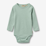 Wheat Main Körper L/S Berti Body 3217 green pool