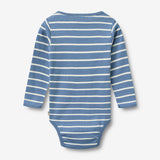 Wheat Main Körper L/S Berti Body 1048 blue stripe