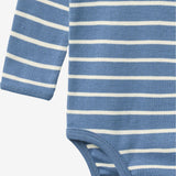 Wheat Main Körper L/S Berti Body 1048 blue stripe