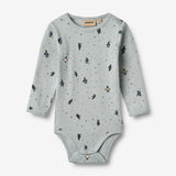 Wheat Main Körper L/S Berti Underwear/Bodies 9569 soft rain penguins