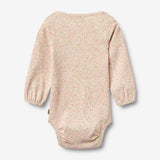 Wheat Main Langarmbody Elmine Body 9422 coral flowers