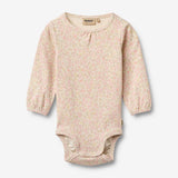 Wheat Main Langarmbody Elmine Body 9422 coral flowers