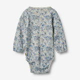Wheat Main Körper L/S Elmine Underwear/Bodies 9418 blue summer flowers