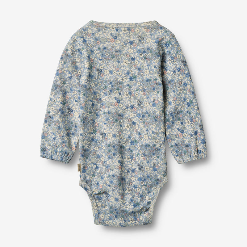Wheat Main Körper L/S Elmine Underwear/Bodies 9418 blue summer flowers