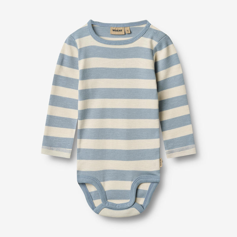 Wheat Main Körper L/S Freddie Body 9420 calm blue stripe