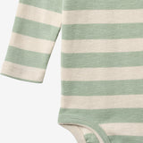 Wheat Main Langarm Babybody Freddie Body 9647 mint stripe