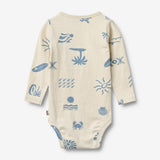 Wheat Main Langarm Babybody Freddie Body 4345 summer island