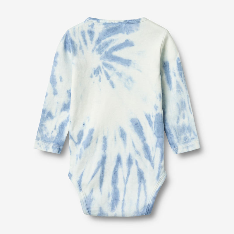 Wheat Main Körper L/S Freddie Underwear/Bodies 9417 blue tie dye