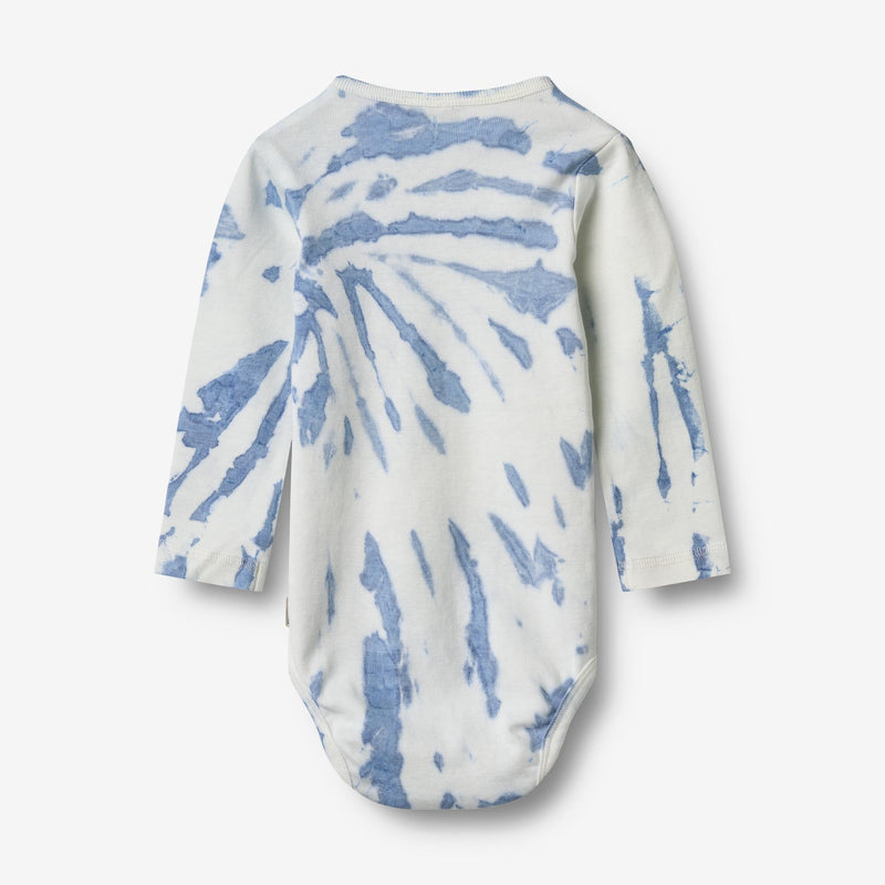 Wheat Main Körper L/S Freddie Underwear/Bodies 9417 blue tie dye