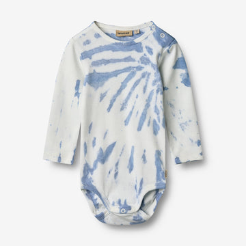 Wheat Main Körper L/S Freddie Underwear/Bodies 9417 blue tie dye