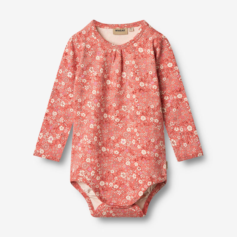 Wheat Main Körper L/S Lebendig Underwear/Bodies 9422 coral flowers