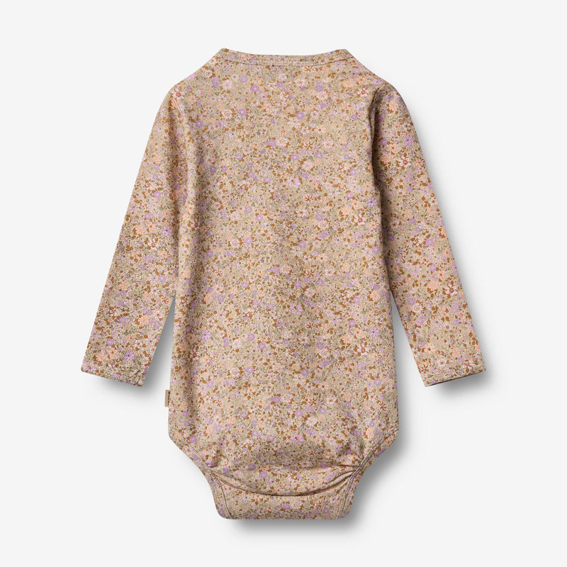 Wheat Main Körper L/S Liv Body 9409 lilac flower meadow