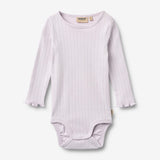 Wheat Main Langarmbody Rie Body 2521 purple light