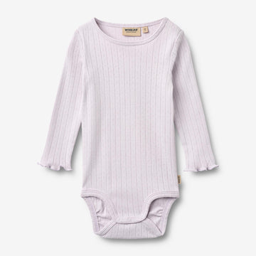 Wheat Main Langarmbody Rie Body 2521 purple light