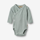 Wheat Main Körper Wickel L/S Pil Underwear/Bodies 9442 stormy sea stripe