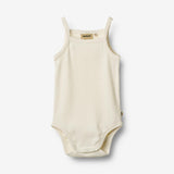 Wheat Main Babybody ärmellos Ellen Body 3182 ivory