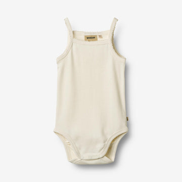 Wheat Main Babybody ärmellos Ellen Body 3182 ivory