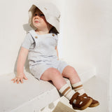 Wheat Footwear Krabbelschuh Sven Prewalkers 9002 cognac