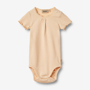 Wheat Main Kurzarm Body Edna | Baby Underwear/Bodies 1251 pale peach