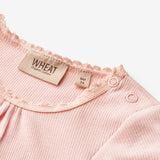 Wheat Main Kurzarm Body Edna | Baby Underwear/Bodies 2281 rose ballet