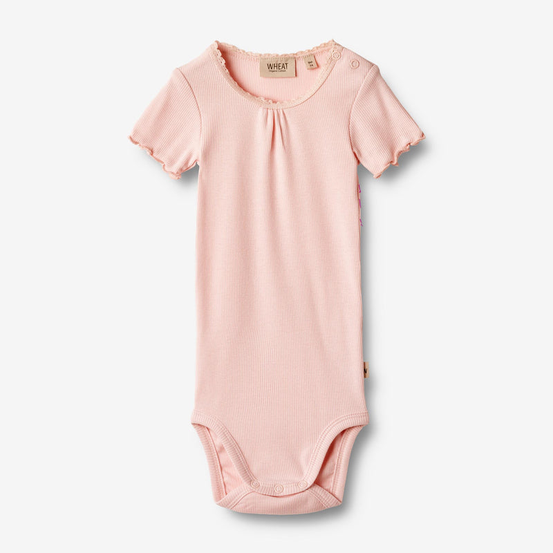 Wheat Main Kurzarm Body Edna | Baby Underwear/Bodies 2281 rose ballet