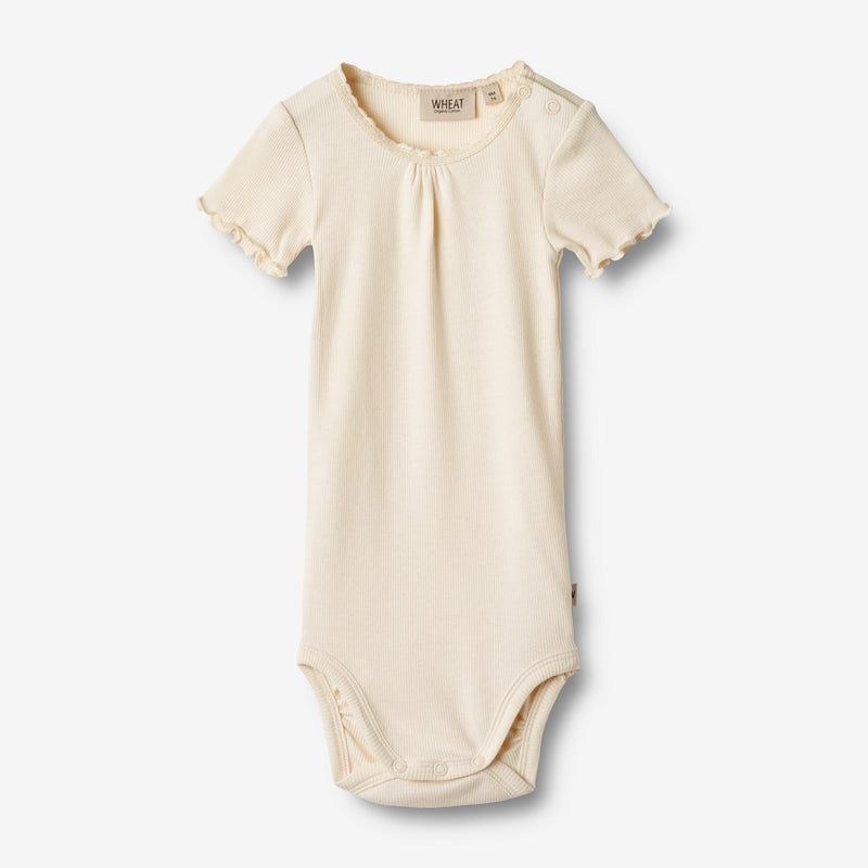 Wheat Main Kurzarm Body Edna | Baby Underwear/Bodies 3171 cream