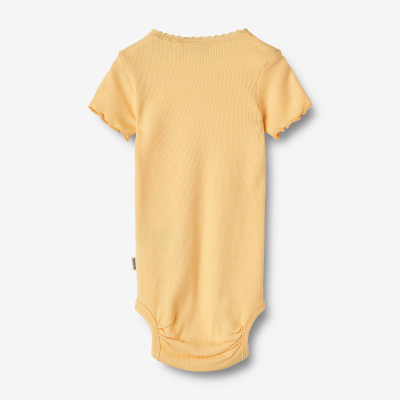 Wheat Main Kurzarm Body Edna | Baby Underwear/Bodies 5001 pale apricot