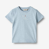 Wheat Main  Kurzarm T-Shirt Holger Jersey Tops and T-Shirts 1049 blue summer
